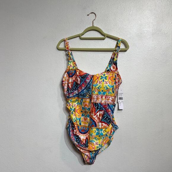 La Blanca Plus Soliel Lingerie One-Piece Swimsuit Sz 22W NWT - Picture 2 of 13